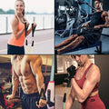 Resistance Bands Set for Exercise, Stretching, and Workout Toning Tube Kit with Foam Handles